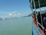 Golf von Phang Nag Seakayak  die Inseln nördlich im Phang Nga Nationalpark (TH).
